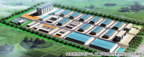 開來新材料年產(chǎn)11.72萬噸功能性新材料項目 獨家研發(fā)核心技術，打破國外壟斷，助力縫紉日用品批發(fā)升級